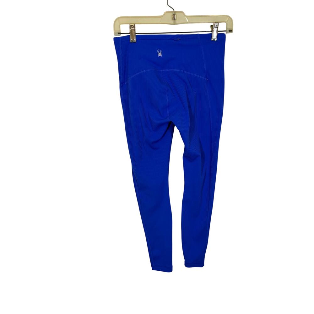 UnNew Spyder Active Leggings Women Cobalt Blue Pedal Pusher Leggings S Comfort - Picture 4 of 5